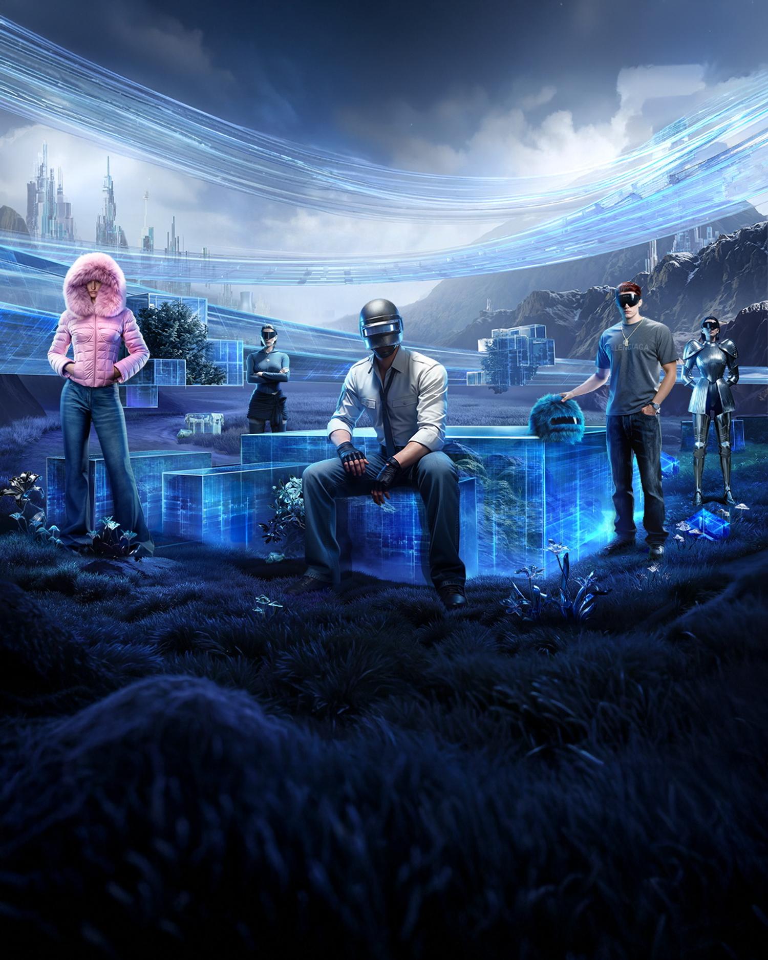 maison de couture partenaire jeu video balenciaga et pubg exemple