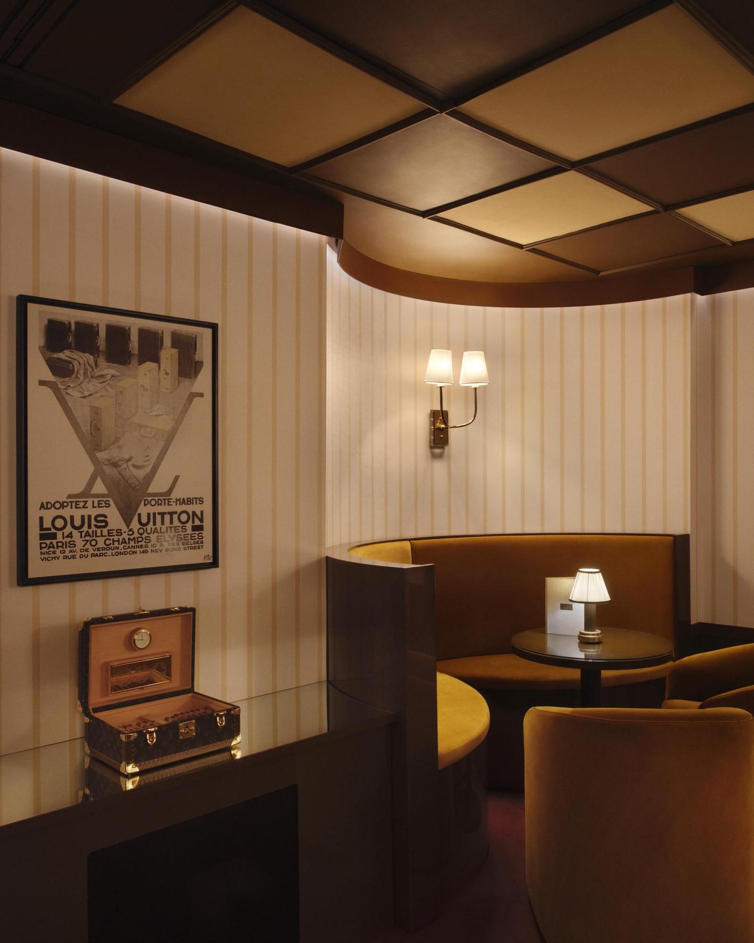 &Agrave; quoi ressemble le nouveau bar &eacute;ph&eacute;m&egrave;re de Louis Vuitton &agrave; Londres ?