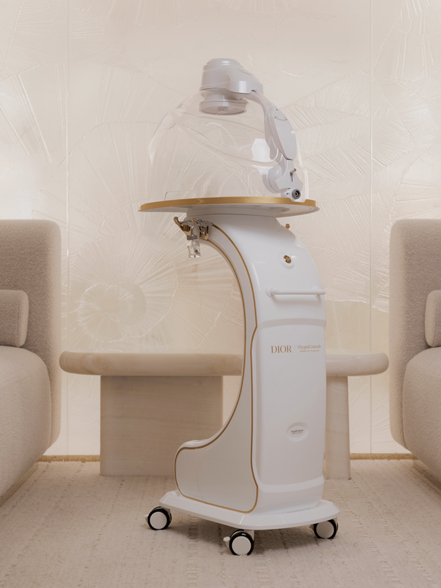 innovation beauté oxygène dior spa