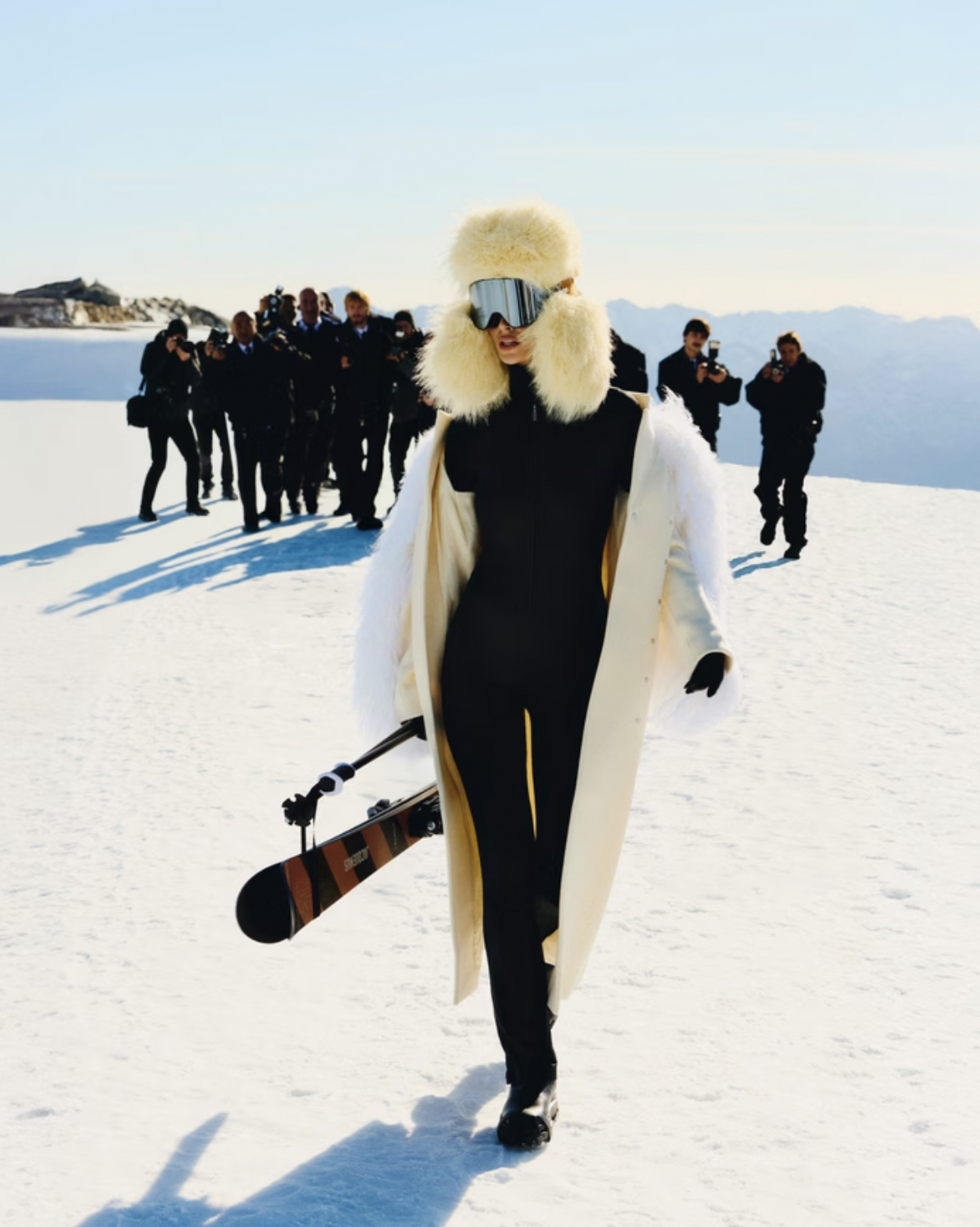 nike et jacquemus, equipement de ski