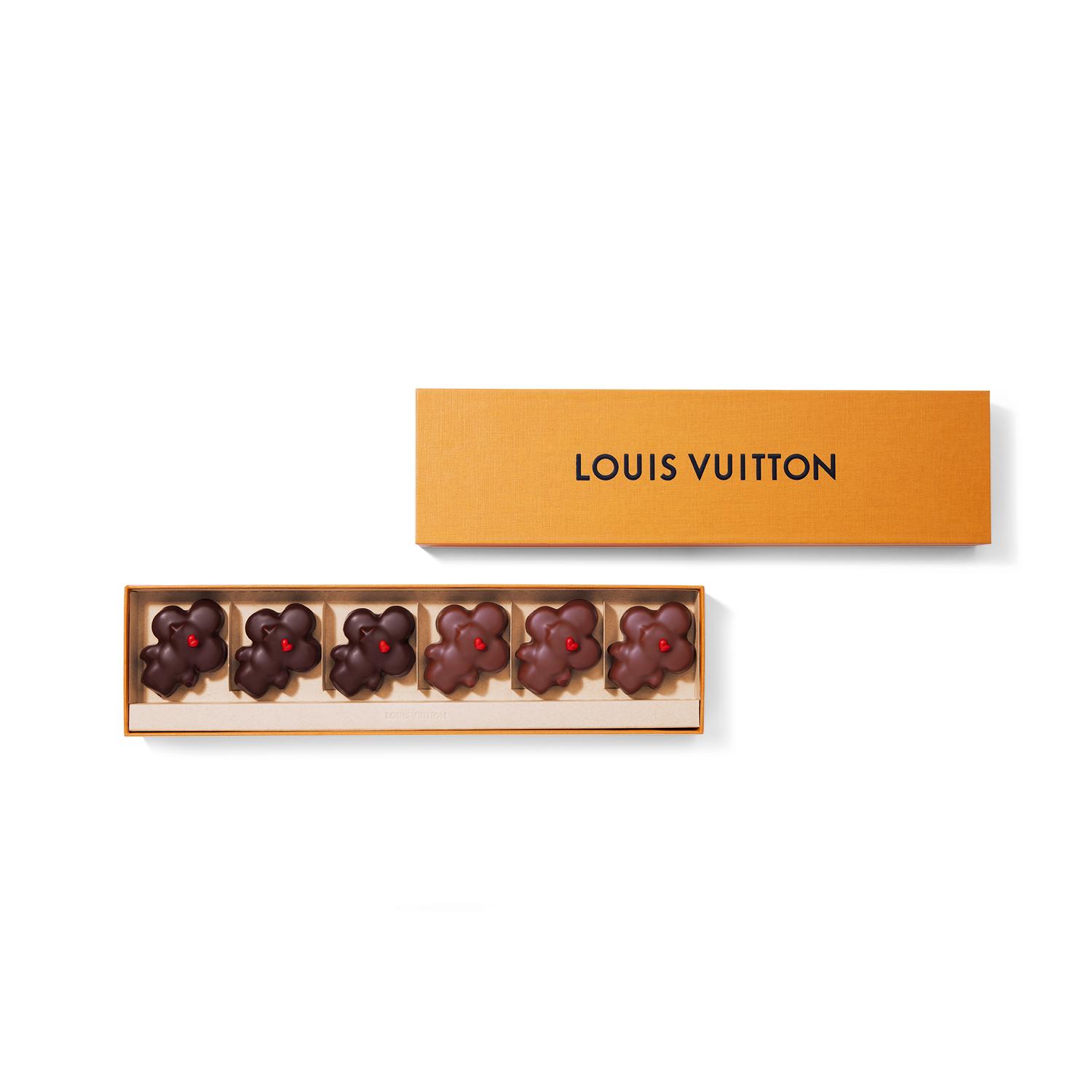 Louis Vuitton chocolat idée cadeau saint valentin