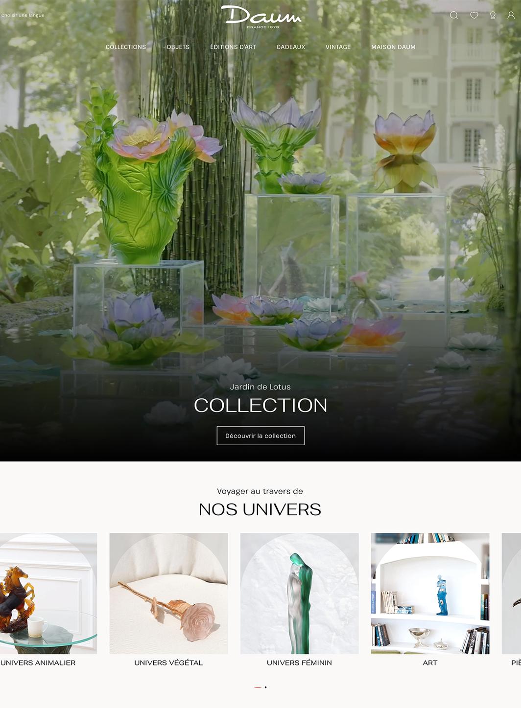 Daum dévoile son nouveau site internet