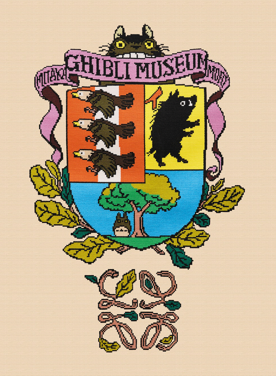Loewe annonce un soutien de trois ans au musée Ghibli.