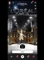 L'Oréal Paris prolonge son défilé à l'Hôtel de Ville de Paris sur Snapchat