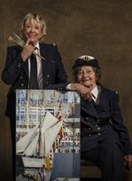 L’ancre qui signe les Peintres officiels de la Marine