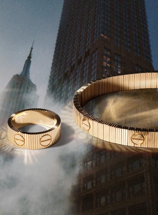 Cartier signe une nouvelle version flexible de son bracelet LOVE