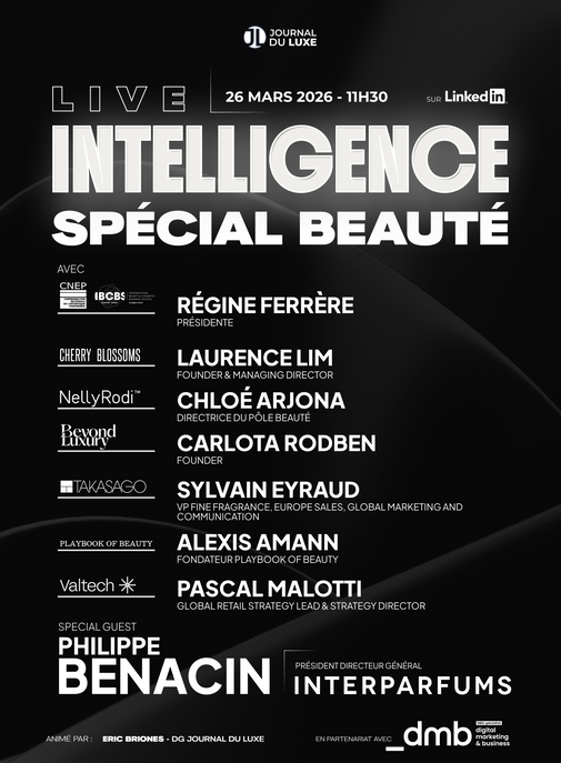 Live Intelligence spécial "Beauté" : RDV le 26 mars