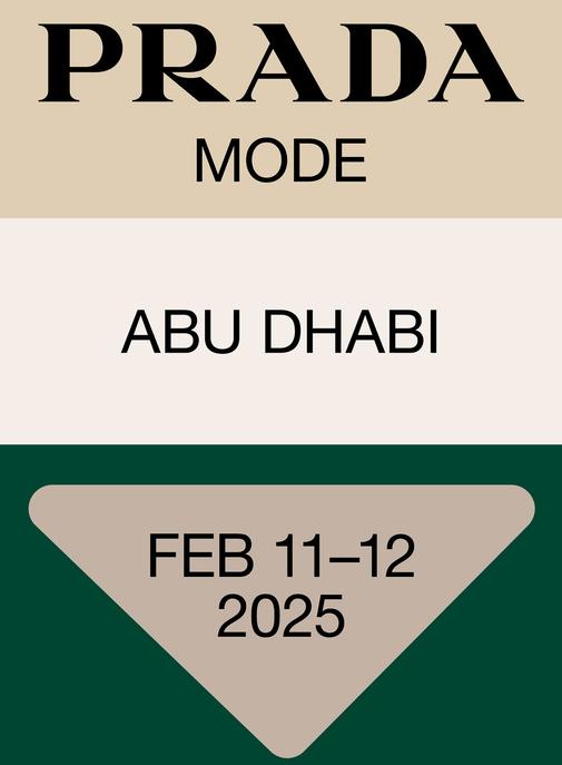 Prada installe son évènement Prada Mode à Abu Dhabi