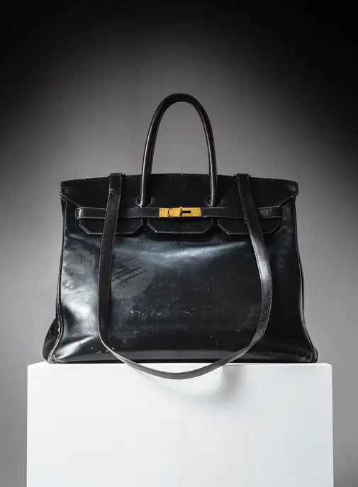 Le tout premier sac Birkin d'Hermès va être vendu aux enchères