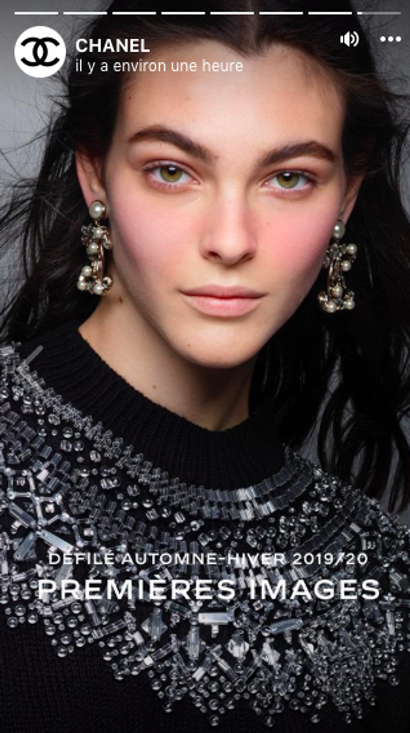 Chanel défilé 2019-2020