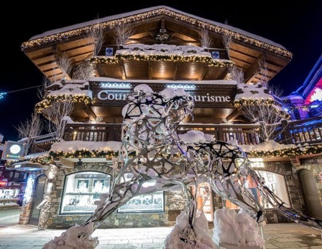 art au sommet courchevel