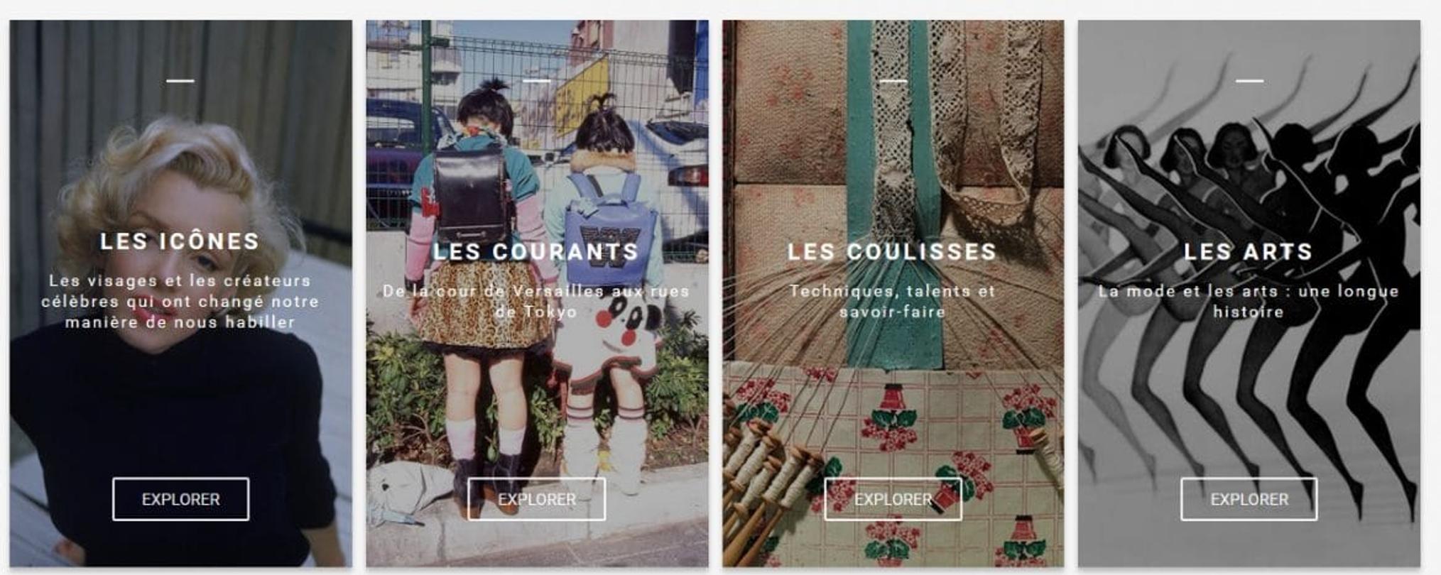 google plateforme mode