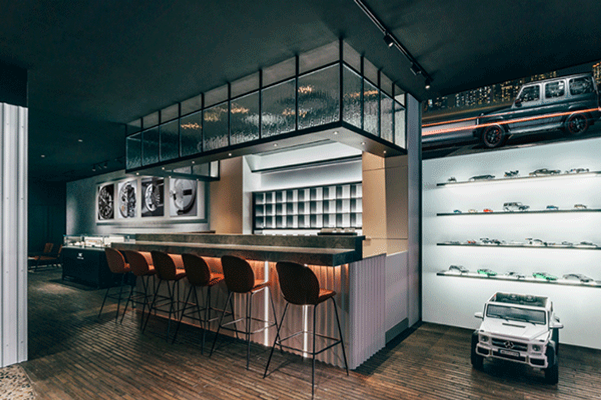 CONCEPT STORE IWC MERCEDES BENZ