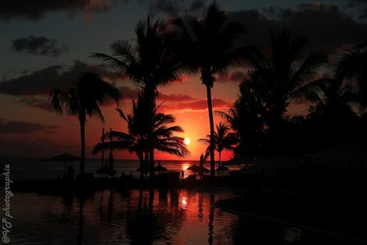 ile maurcie coucher soleil