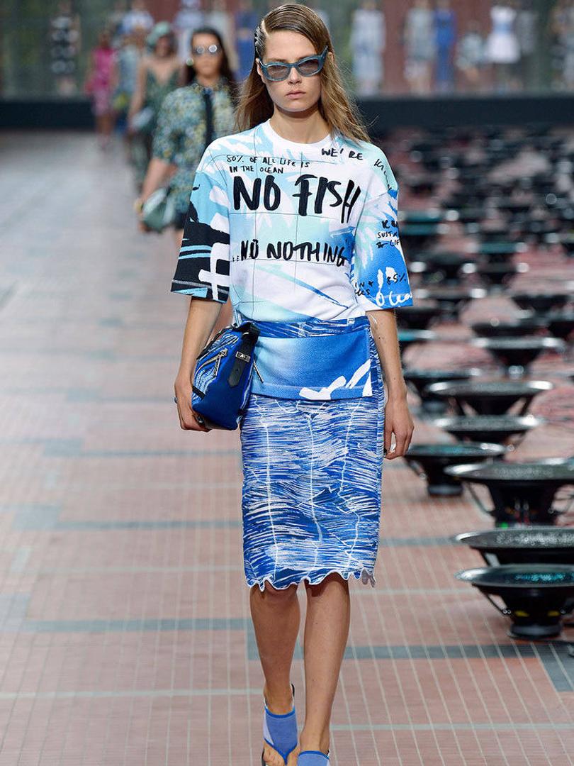 Collection No Fish No Nothing kenzo collection fond marin