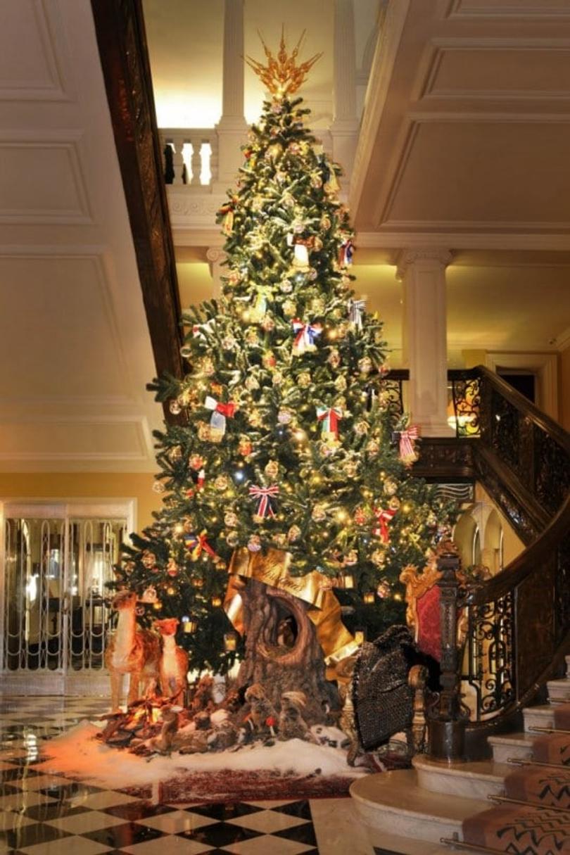christmas tree claridges