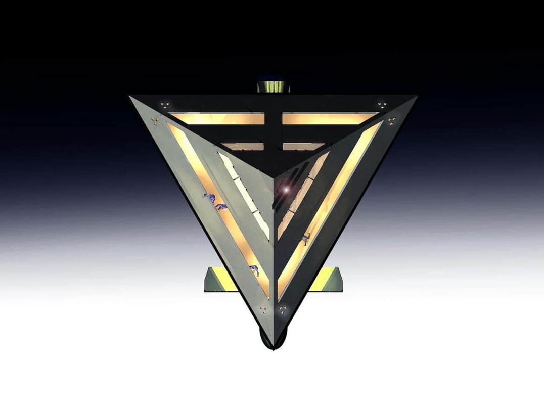 tetrahedron superyacht 