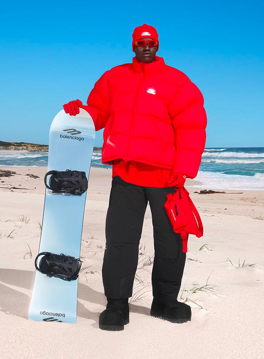 balenciaga skiwear