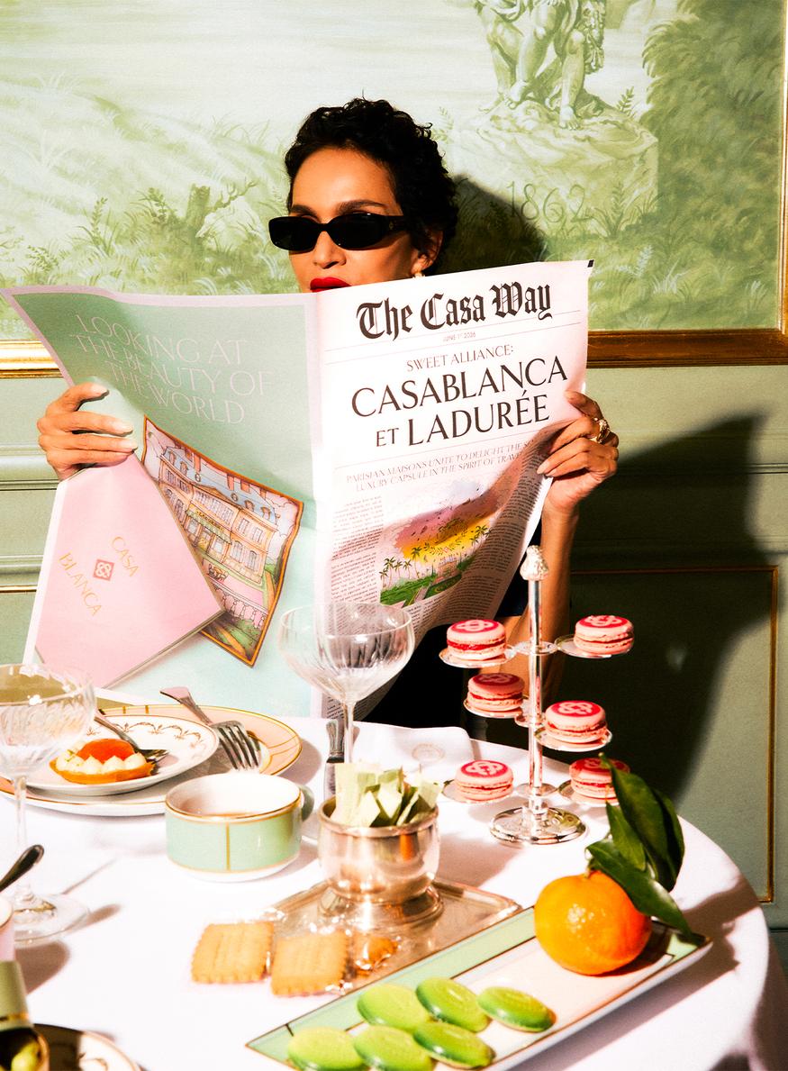 Casablanca x Ladurée