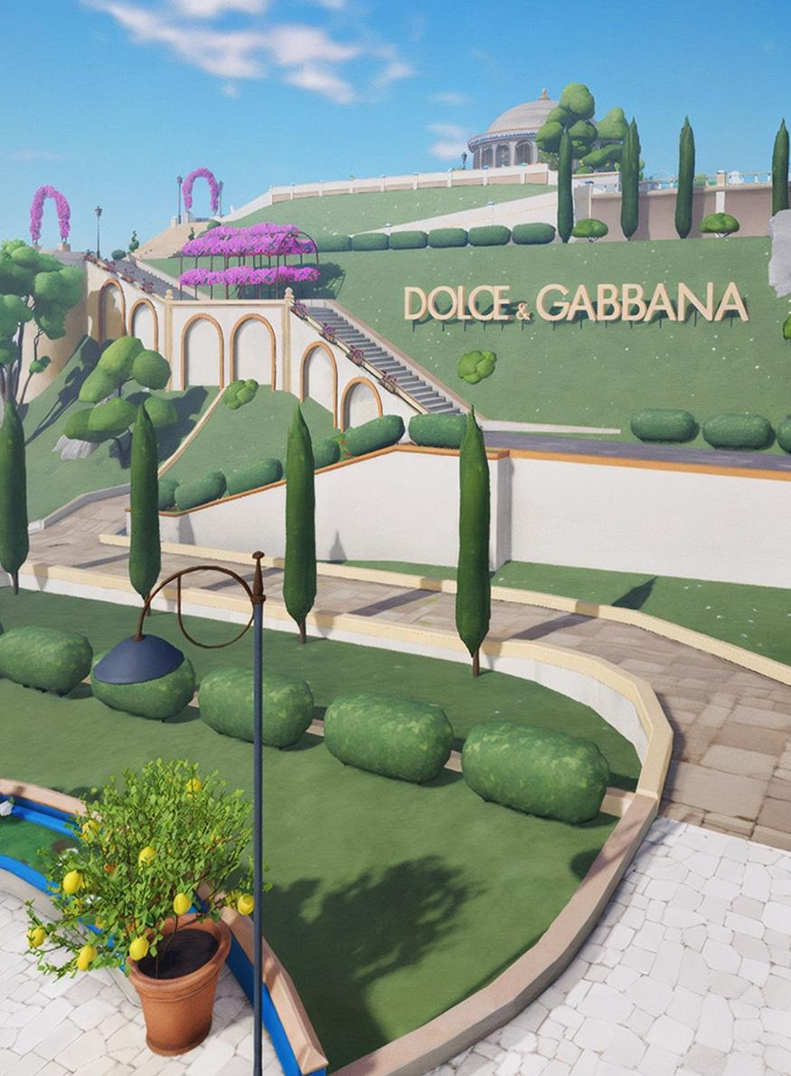 Dolce & Gabbana beauty sur Roblox nouveauté parfum pour homme et femme jeu virtuel