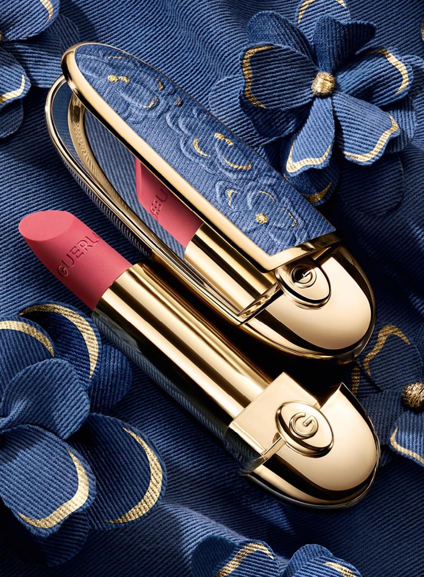Guerlain et Nona Source, collection jean upcyclé