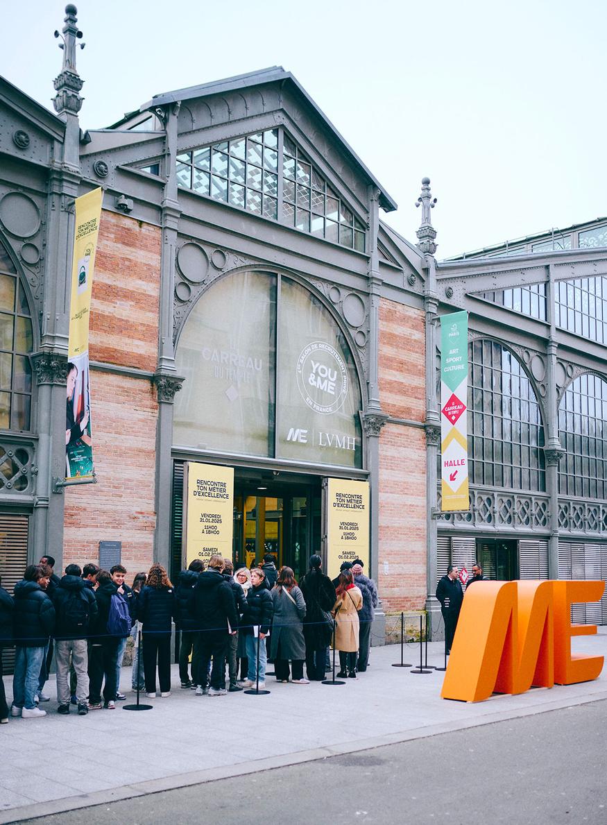 Chiffres LVMH de la tournée dédiée aux métiers d'excellence, formations et recrutement dans le luxe en 2026